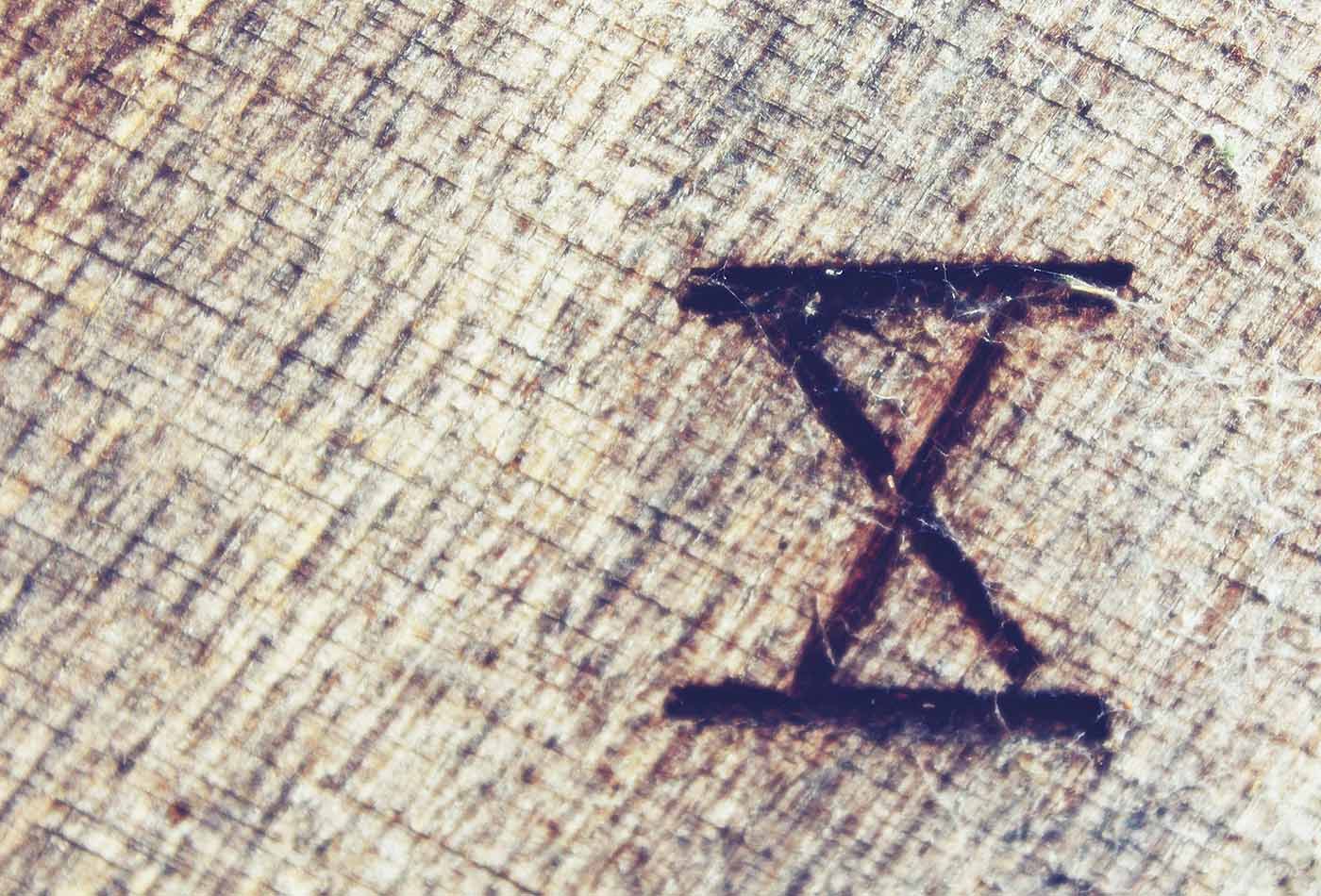 Roman numeral 10.